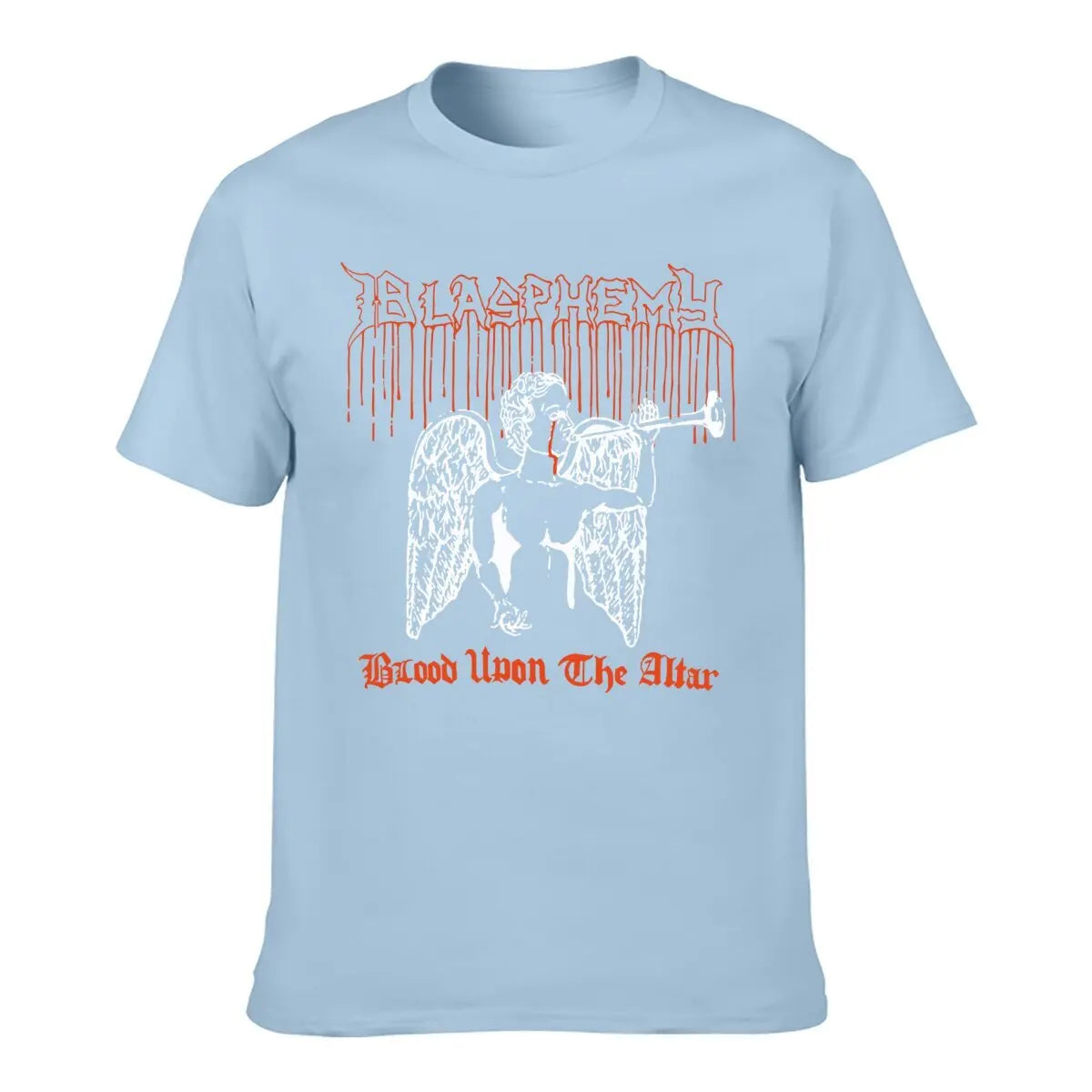 Blasphemy T-Shirt - Blood Upon The Altar Metal Music Shirt - Premium T-shirt from Lizard Vigilante - Just $24.88! Shop now at Lizard Vigilante