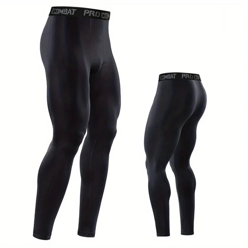 High-Performance Compression Leggings for Men Fitness Workouts Tights for Enhanced Fitness Performance and Running Comfort - Premium  from Lizard Vigilante - Just $8.99! Shop now at Lizard Vigilante