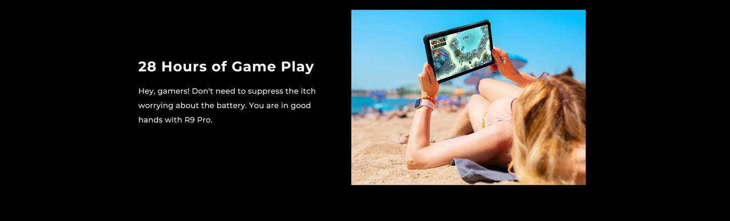 HOTWAV R9 Pro Rugged Tablet 11'' FHD+ 2K Display 20080mAh Massive Battery Pad Android 14 6GB 256GB Camera Global 4G Tablet PC