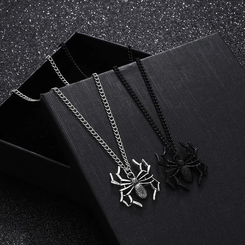 WIDOW SIGNAL // Spider Charm Chain for the Wicked & the Wired - Premium necklace from dsers - Just $22.22! Shop now at Lizard Vigilante