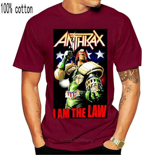 Anthrax JUDGE DREDD I AM THE LAW T-Shirt 2024 Thrash Metal Band - Premium  from Lizard Vigilante - Just $20.99! Shop now at Lizard Vigilante