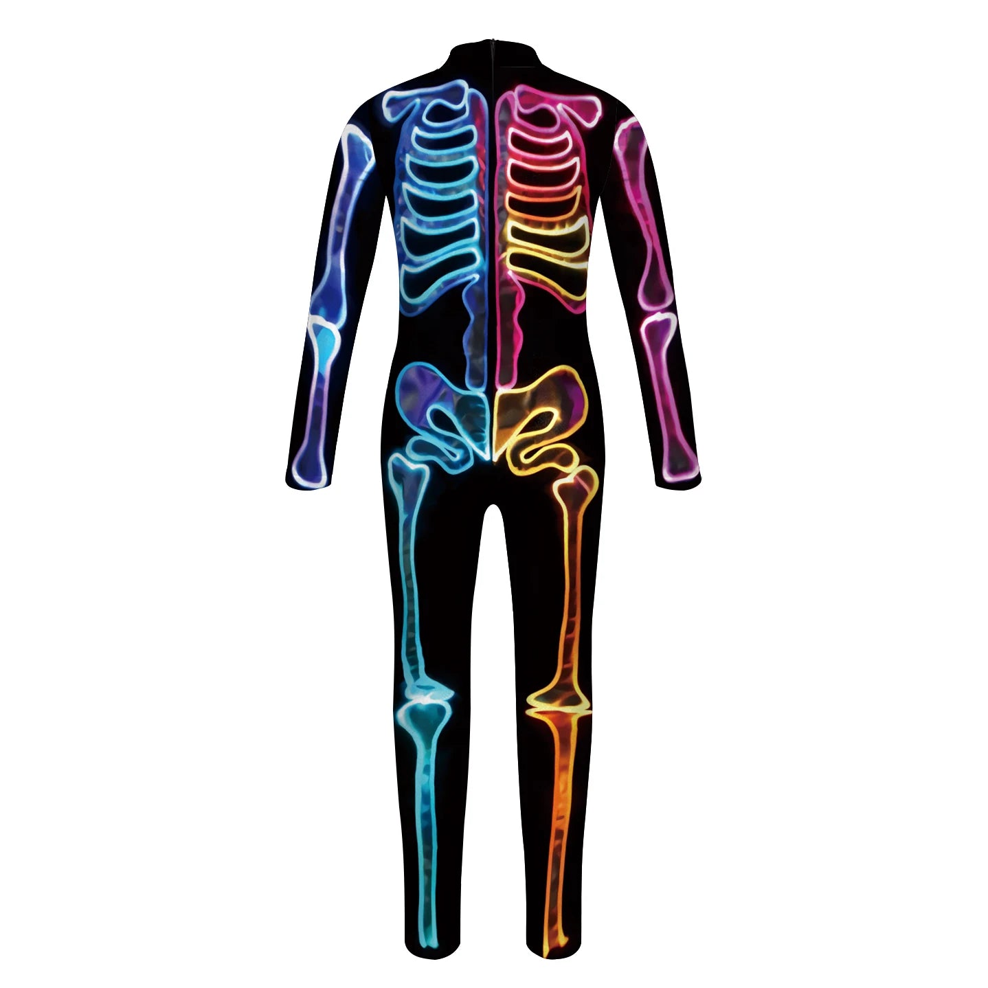 Skeleton 3D Printed Zombie Cosplay Zentai Jumpsuit – Unisex Halloween Carnival Costume Set for Adults & Children - Premium Cosplay Costumes from Lizard Vigilante - Just $24.88! Shop now at Lizard Vigilante