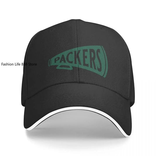 Vintage Green Bay Packers Baseball Cap - Unisex Sun Protection Hat - Premium cap from Lizard Vigilante - Just $22.88! Shop now at Lizard Vigilante