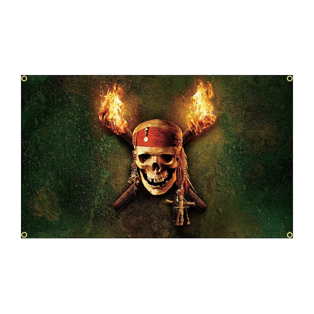 Captain Morgan Rum Flag 3x5 Ft - 90x150cm Printed Polyester Banner for Wall Decor, Parties, and Bars - Premium flag from Lizard Vigilante - Just $11.99! Shop now at Lizard Vigilante