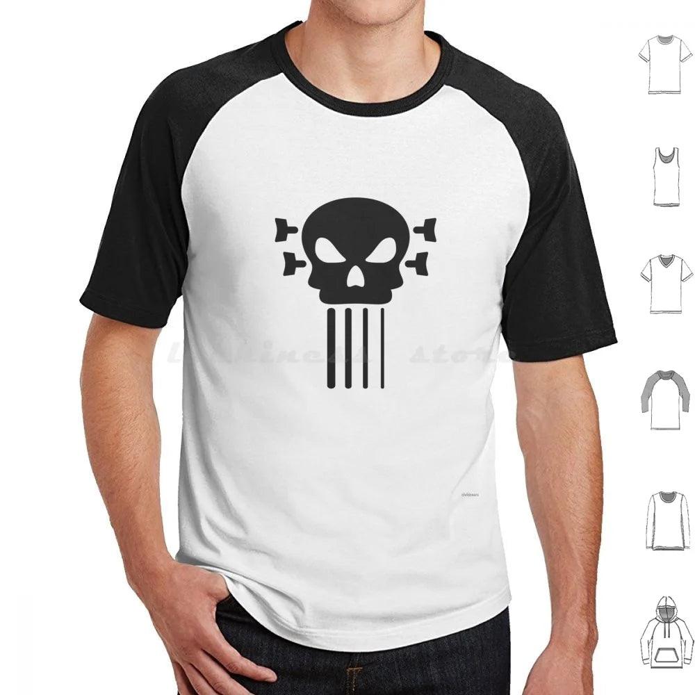 Bass Guitar And Skull T-Shirt Big Size 100% Cotton Bass Bass Guitar Musicians Rock Band Music Cool Skull Dead Metal Tee - Premium T-Shirt from Lizard Vigilante - Just $22.99! Shop now at Lizard Vigilante