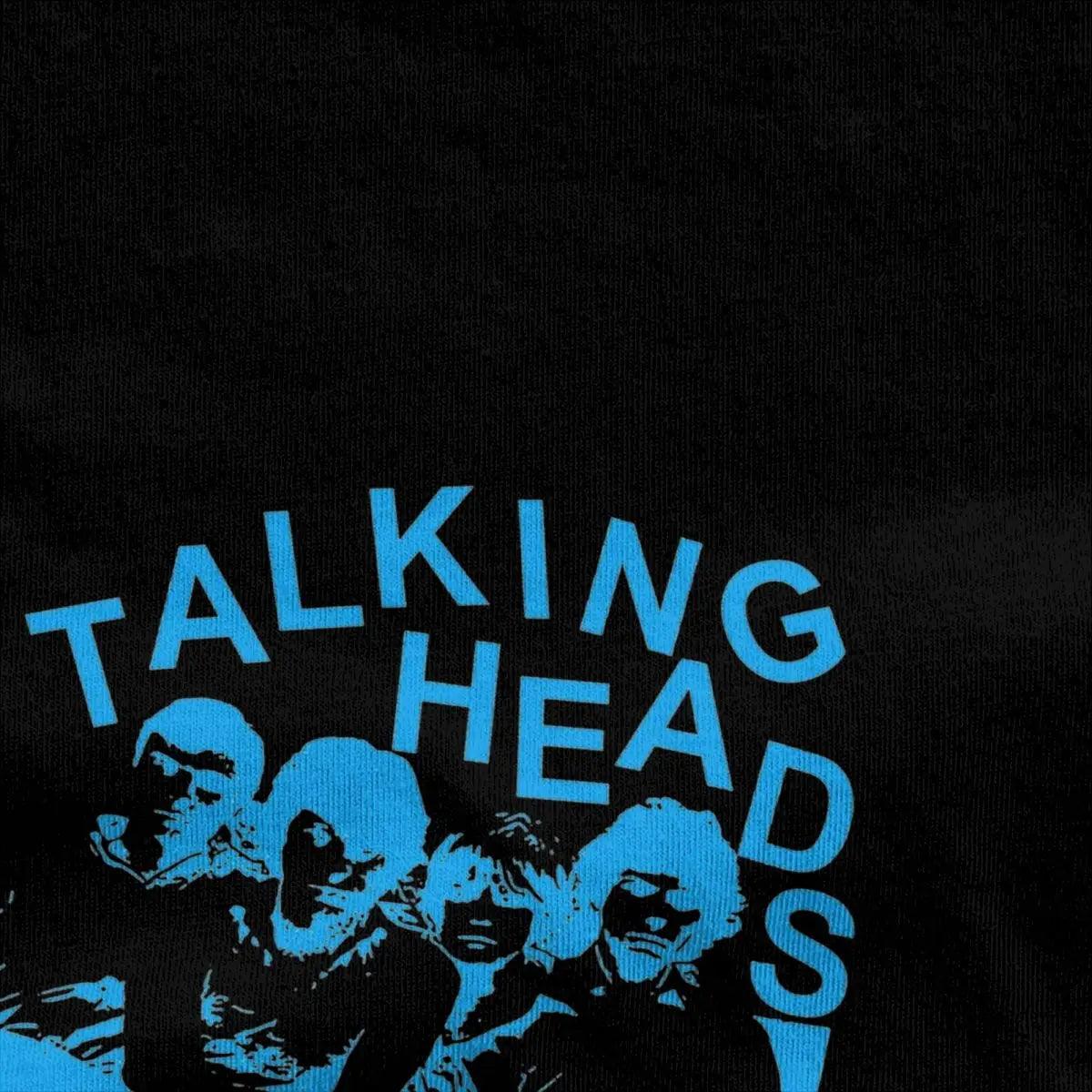 Talking Heads Psycho Killer Men Women's Rock Shirts Stuff Fashion Cotton Punk Music Band T Shirt Tee Clothes All Seasons - Lizard Vigilante