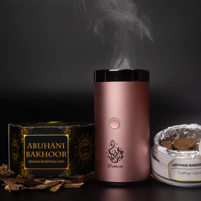 Mini Portable Electric Incense Burner – USB Rechargeable Aroma Diffuser for Home & Car, Arabian Style Incense Holder Censer - Premium incense burner from Lizard Vigilante - Just $58.88! Shop now at Lizard Vigilante