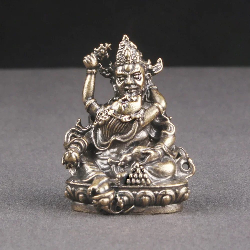 God of Wealth Statue Sculpture Brass Statue Copper Figurine Buddha Figurine Статуэтки Кошек