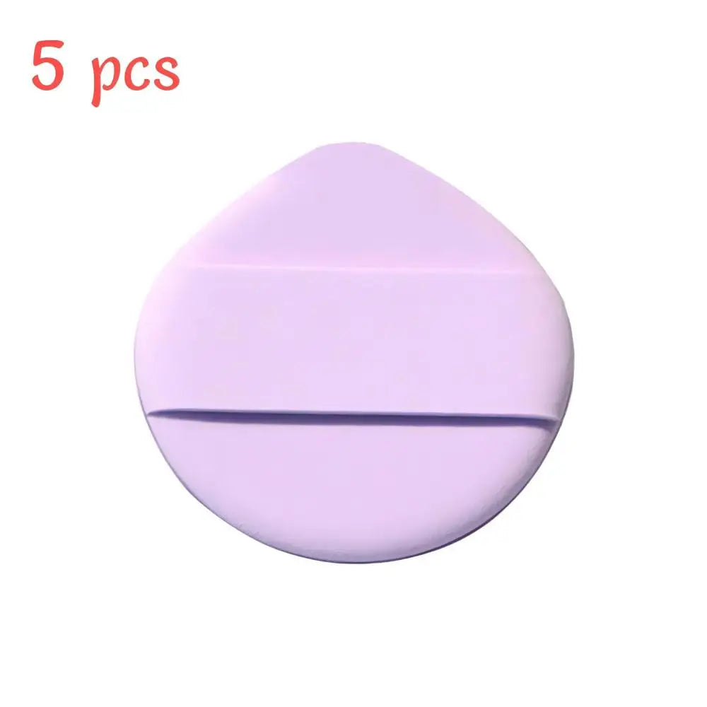 Water Drop Type Air Cushion Powder Puff, Wet And Dry, Double Face Powder Puff, For Liquid Foundation, Concealer, Powder, Purple