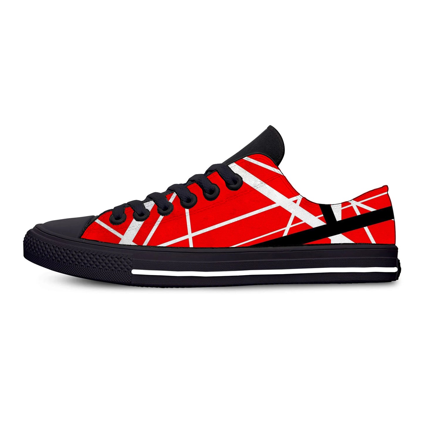 Van EVH 5150 Stripes Halen Summer Lightweight Canvas Sneakers – Breathable, Casual, Lace-Up Shoes for Men and Women - Premium sneakers from Lizard Vigilante - Just $53.88! Shop now at Lizard Vigilante