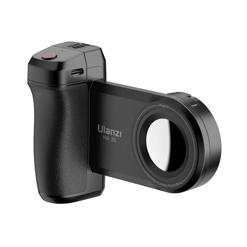 Ulanzi MA35 MagSafe Bluetooth Smartphone Camera Handle Grip – Pro-Level Stabilizer with Vertical & Horizontal Shooting, Selfie Shutter for Mobile Photography - Premium camera grip from Lizard Vigilante - Just $31.99! Shop now at Lizard Vigilante