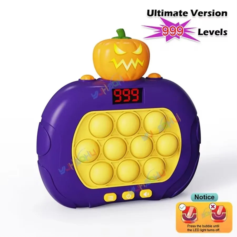 999 Levels Electronic Pop Light Quick Push Game Console - Premium game from Lizard Vigilante - Just $19.88! Shop now at Lizard Vigilante