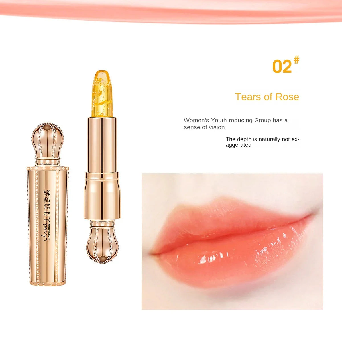 Magical Lipstick That Changes Color with Temperature and Keeps Lips Hydrated and Luscious