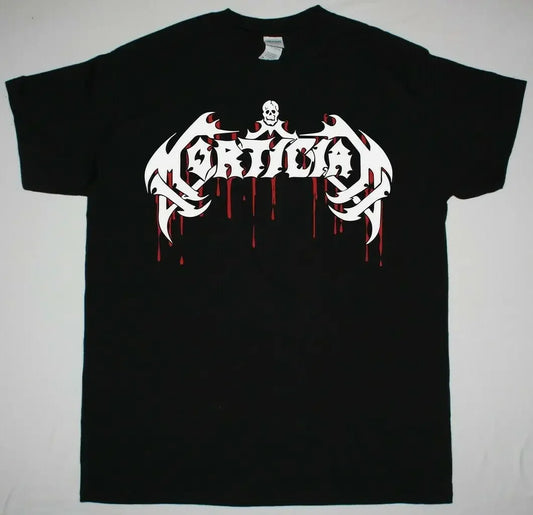 Mortician Bloody Logo Deathgrind Grindcore Brutal Death Metal New Black T-Shirt - Premium T-Shirt from Lizard Vigilante - Just $24.99! Shop now at Lizard Vigilante