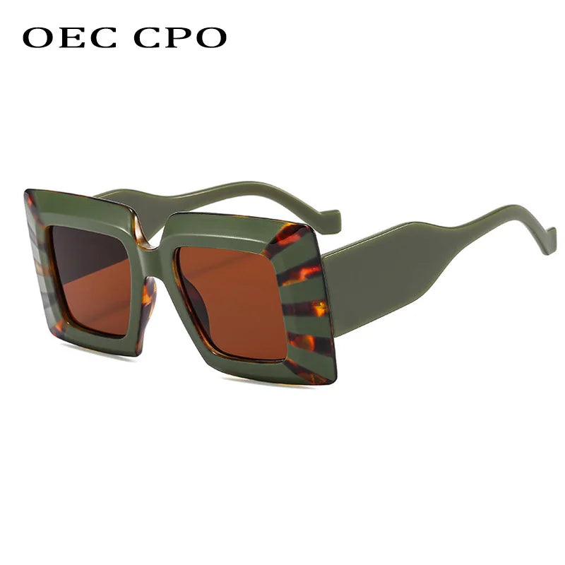 VOLT//BLOK 2025 PunkSquare UV400 Shades — Oversized Futurist Goggle Sunglasses for Women & Men | Cyber-Street Retro Eyewear, Photochromic Anti-Reflective Fashion Bomb - Premium shades from dsers - Just $15.99! Shop now at Lizard Vigilante