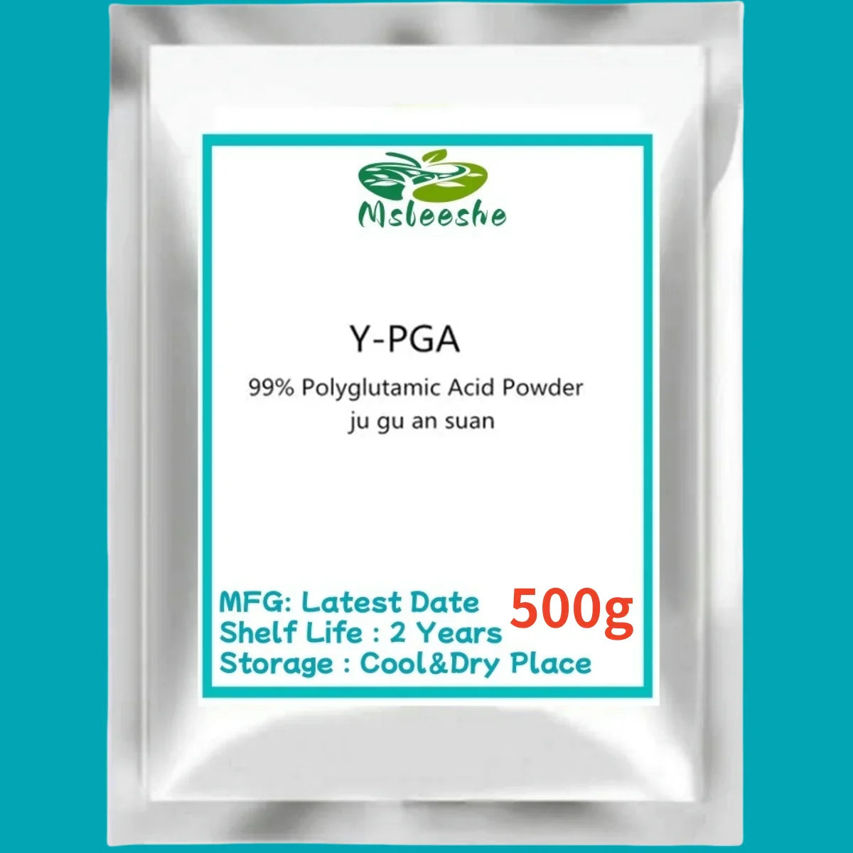 Polyglutamic Acid Powder,pga For Skin Moisturizing And Whitening