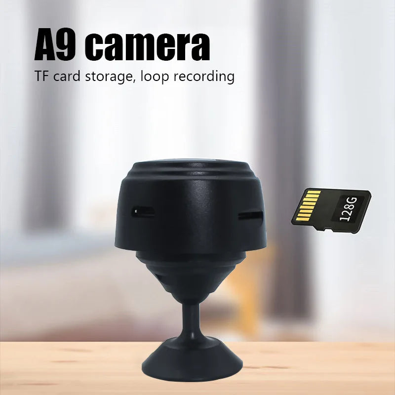 Mini A9 Camera WiFi Wireless Monitoring Security Protection Remote Monitor Camcorders Video Surveillance Smart Home - Premium  from Lizard Vigilante - Just $7.99! Shop now at Lizard Vigilante