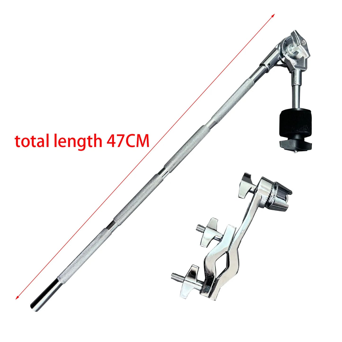 Metal Cymbal Expansion Arm with Adjustable Ratchet Clamp – Universal Stand Holder for Drum Sets, Crash Cymbals, and Mounted Percussion - Premium cymbal stand from Lizard Vigilante - Just $47.99! Shop now at Lizard Vigilante