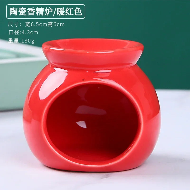 Essential Oil Burners Wax Melt Warmer Aromatherapies Aromas Diffuser Furnaces Ceramics Tealight Holder Decors