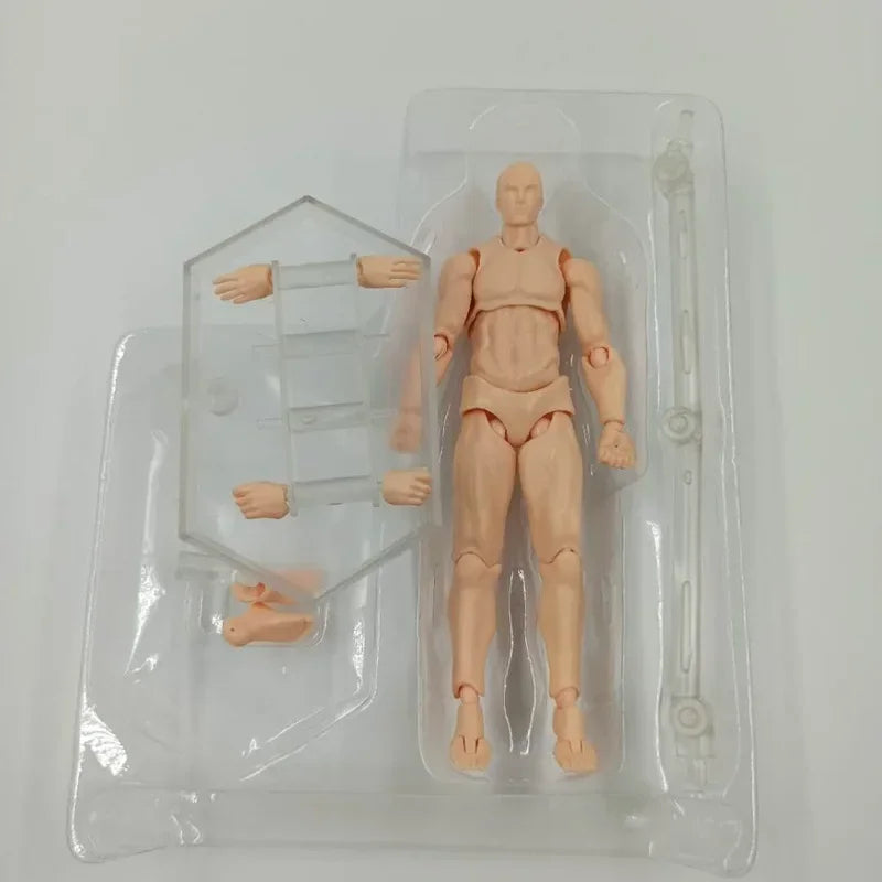 Articulated Human Figma Figurine Drawing Sketch People Statues Art Painting Joint Figurine Sculpture Decoration Desk Accessories