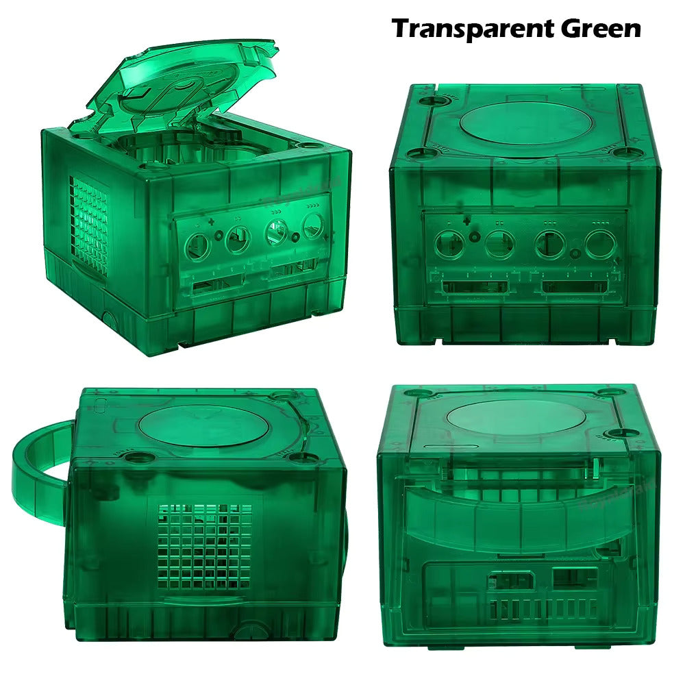 Gamecube Full Replacement Console Shell Housing Translucent Green