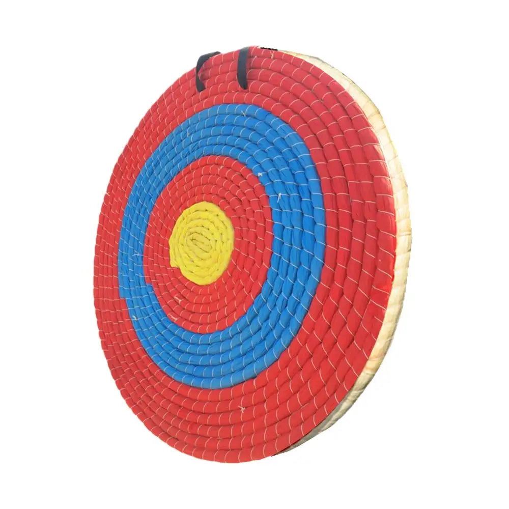 Straw Archery Target 4-Ring Grass Practice Board – Durable Bow & Arrow Shooting Training Outdoor Sports Accessory