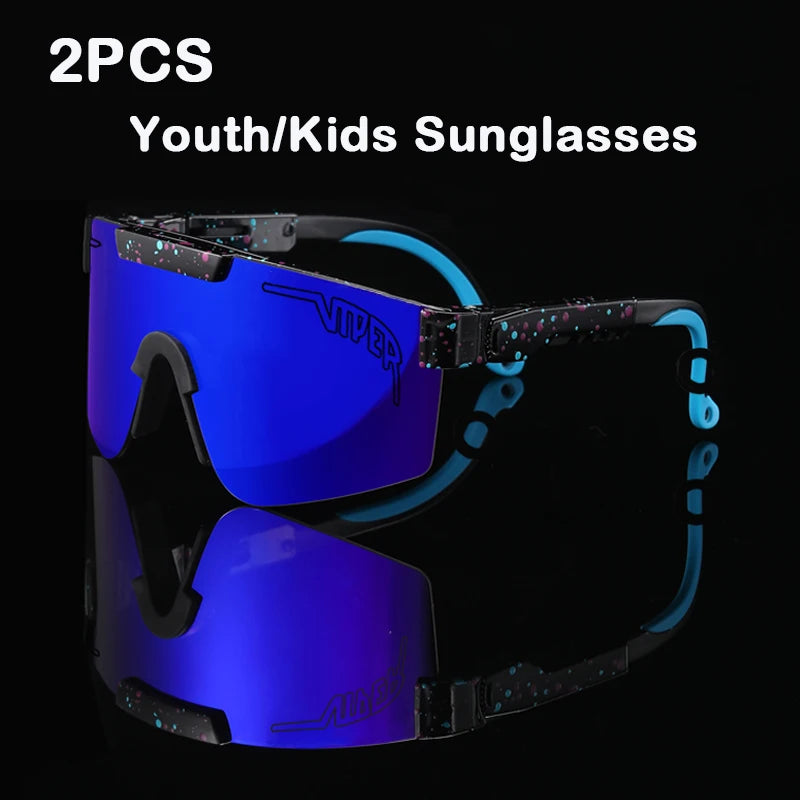 Ride or Cry – 2PCS Pit Viper Youth Sunglasses for Kids Who Bike Hard, Shred Fast, and Don't Blink