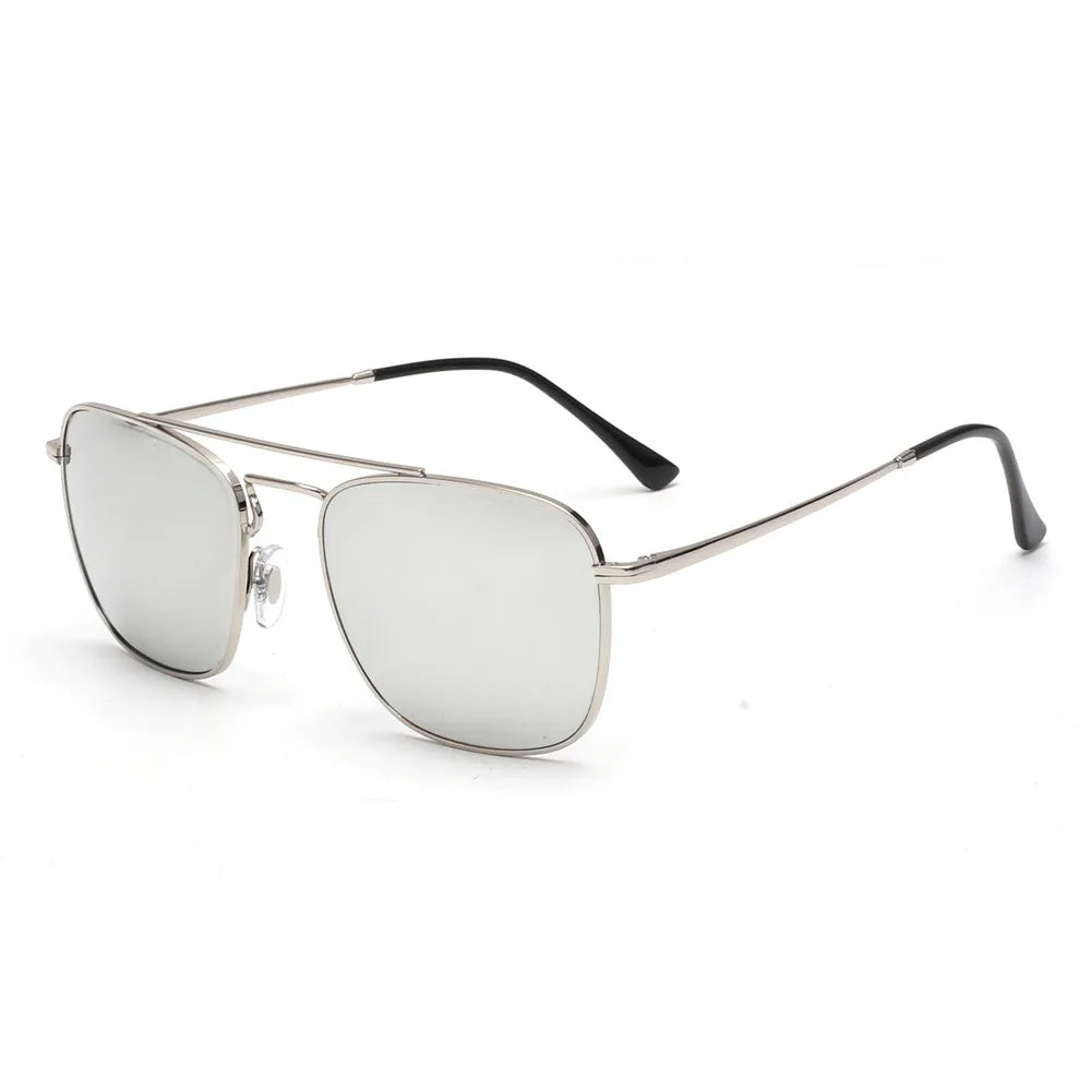 JM EdgeForce Square Sunglasses for Men & Women – Metal Frame UV400 Protection, Rock & Roll Ready - Premium shades from dsers - Just $36.99! Shop now at Lizard Vigilante