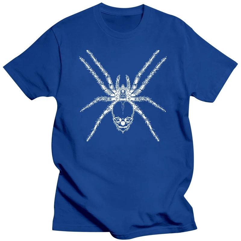 T Shirt for Men Spider Skull Print Men's Casual Fashion Classic Tops Tee Shirt Men - Lizard Vigilante