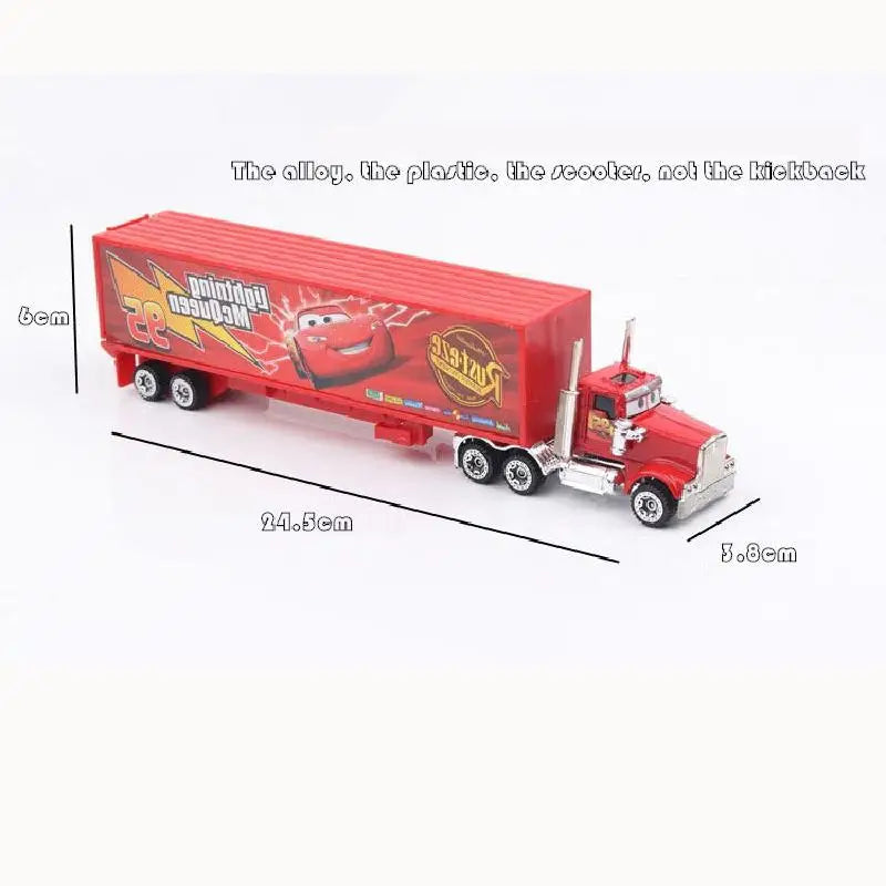 6-7pcs/Set Disney Pixar Car 3 Lightning Mcqueen Uncle Truck Jackson Storm 1:55 Diecast PVC Car Model Toys Kids Boy Xmas Kid Gift - Premium toy from Lizard Vigilante - Just $23.99! Shop now at Lizard Vigilante