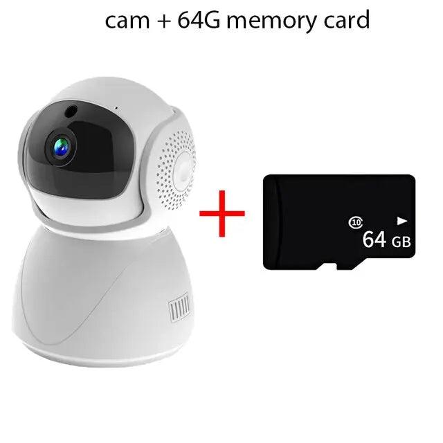 Security Protector Surveillance Wireless Camera FHD WIFI PTZ Camera IP CCTV Smart Auto Tracking Baby Monitor with Google Alexa - Lizard Vigilante