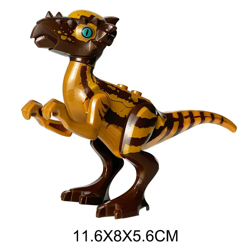 Dinosaurs Figures Bricks Building Blocks Velociraptor Jurassic Dino World Large T-Rex Triceratops Indominus Rex Toys For Kids - Premium toys from Lizard Vigilante - Just $1.99! Shop now at Lizard Vigilante