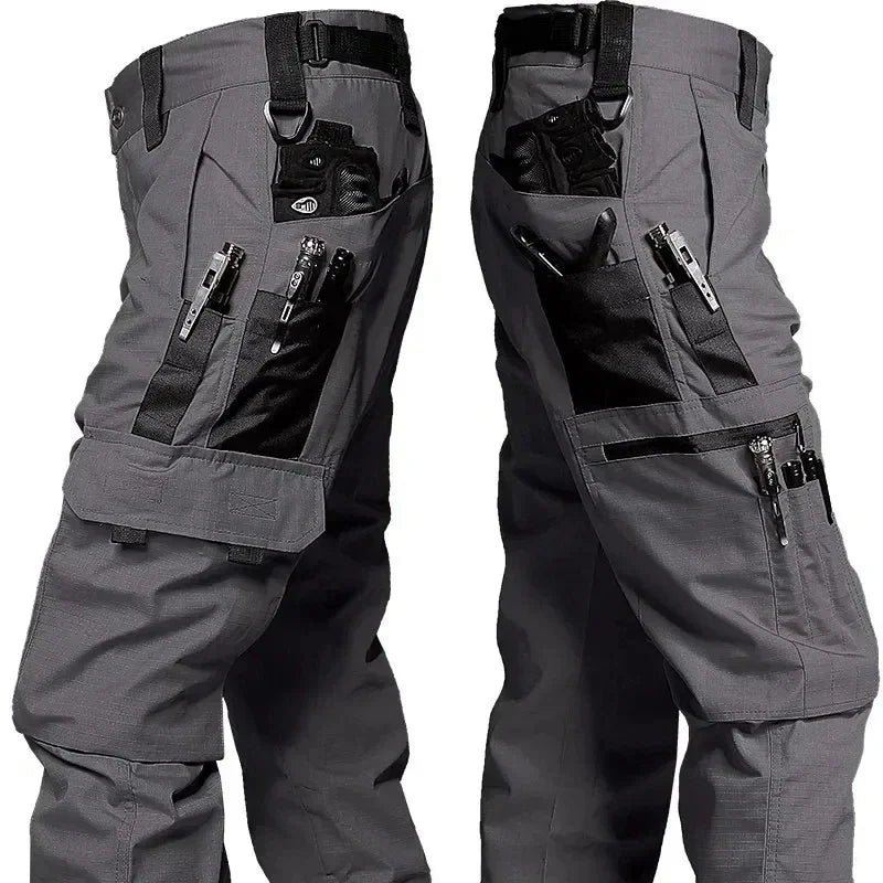 New Lizard Vigilante Men's Tactical Work Pants – Waterproof Cargo Trousers for Outdoor Training and Casual Wear - Premium Cosplay Costumes from Lizard Vigilante - Just $42.88! Shop now at Lizard Vigilante