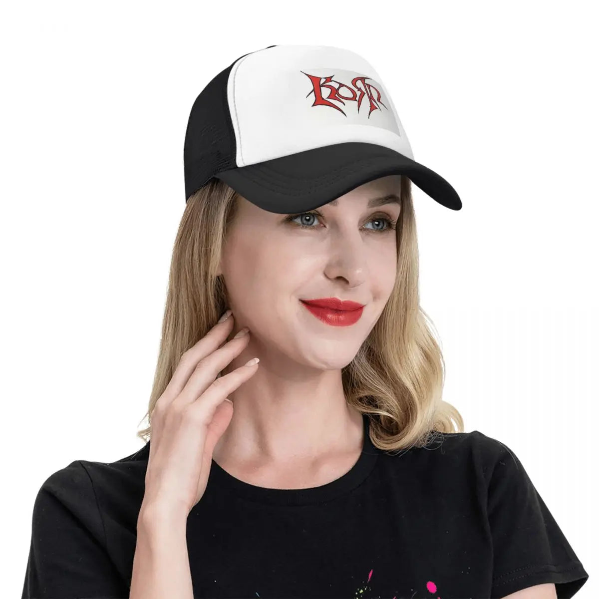 Korn Rock Music Mesh Baseball Cap – Stylish, Breathable, Adjustable Hat for All Seasons - Premium  from Lizard Vigilante - Just $23.88! Shop now at Lizard Vigilante