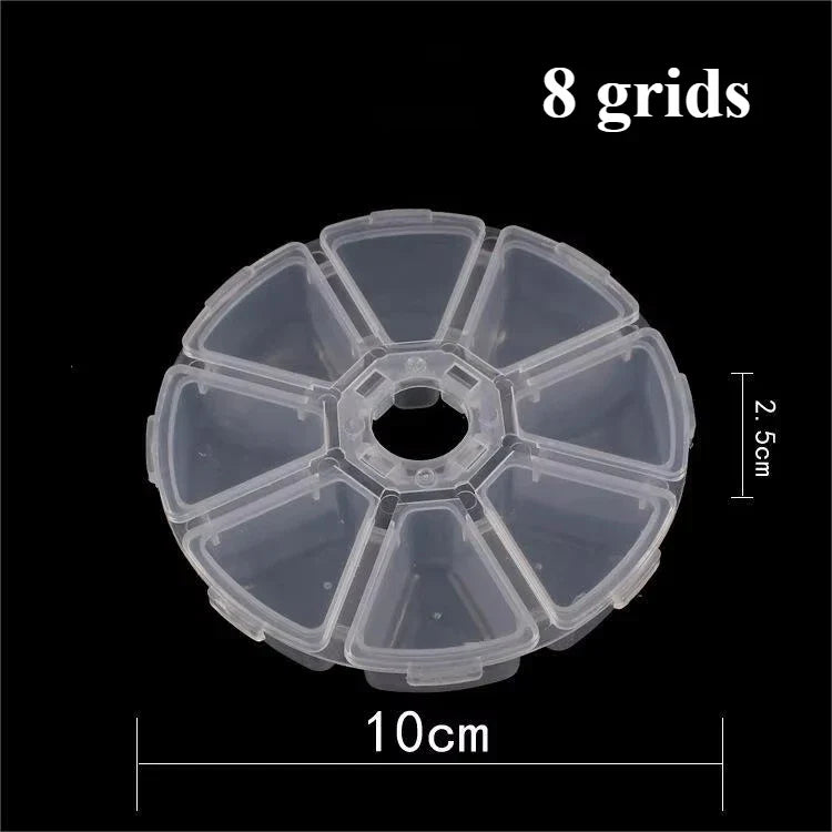 Mini Plastic Rectangular Storage Box Translucent Packing Box Dustproof Durable Strong Jewelry Case Container Home Storage