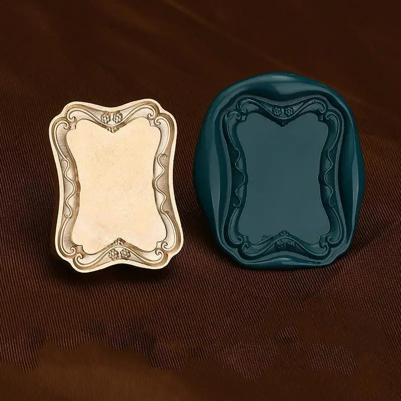 Photo Frame Series Sealing Wax Stamp Head Fire Paint Seal Wax Stamp Heads For DIY Scrapbooking Envelope Wedding Party Invitation