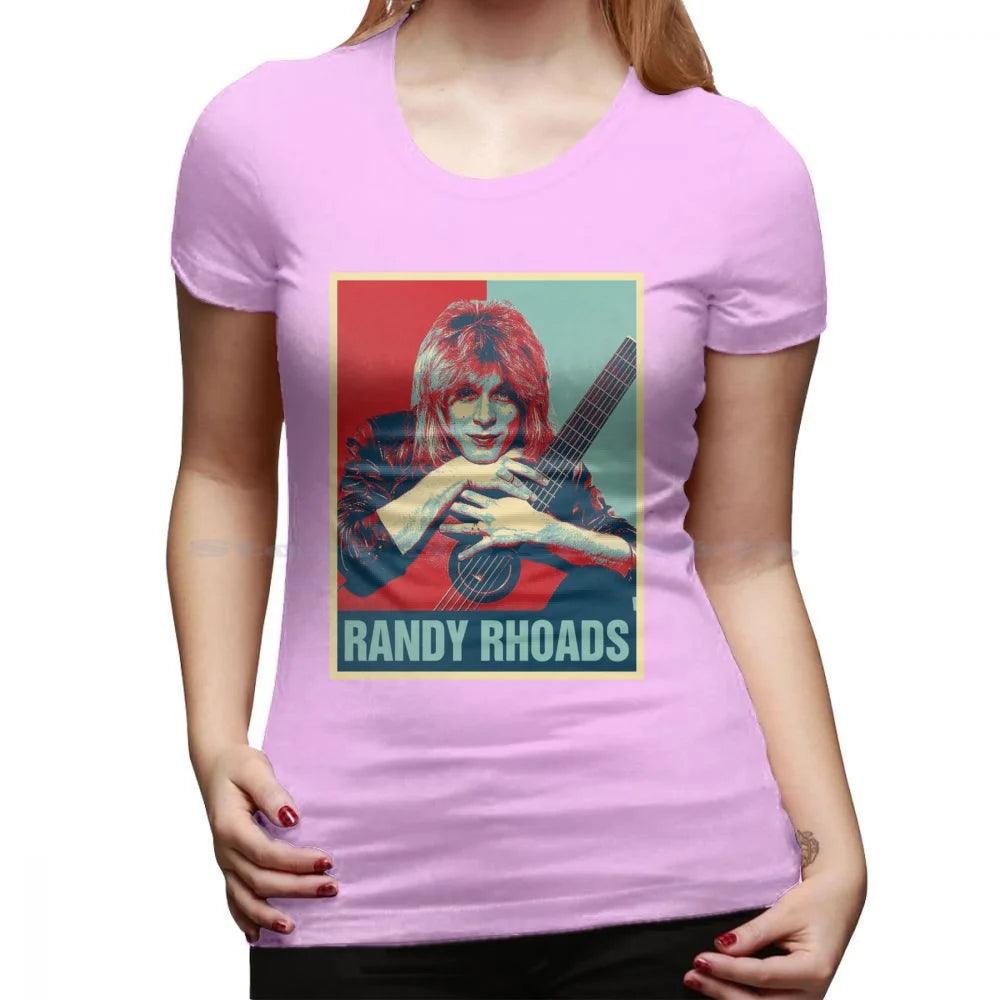 Randy Rhoads Hoodie T Shirt 100% Cotton Tee Retro Hope Style Heavy Metal Quiet Riot Ozzy Osbourne Guitarist - Premium  from Lizard Vigilante - Just $16.99! Shop now at Lizard Vigilante