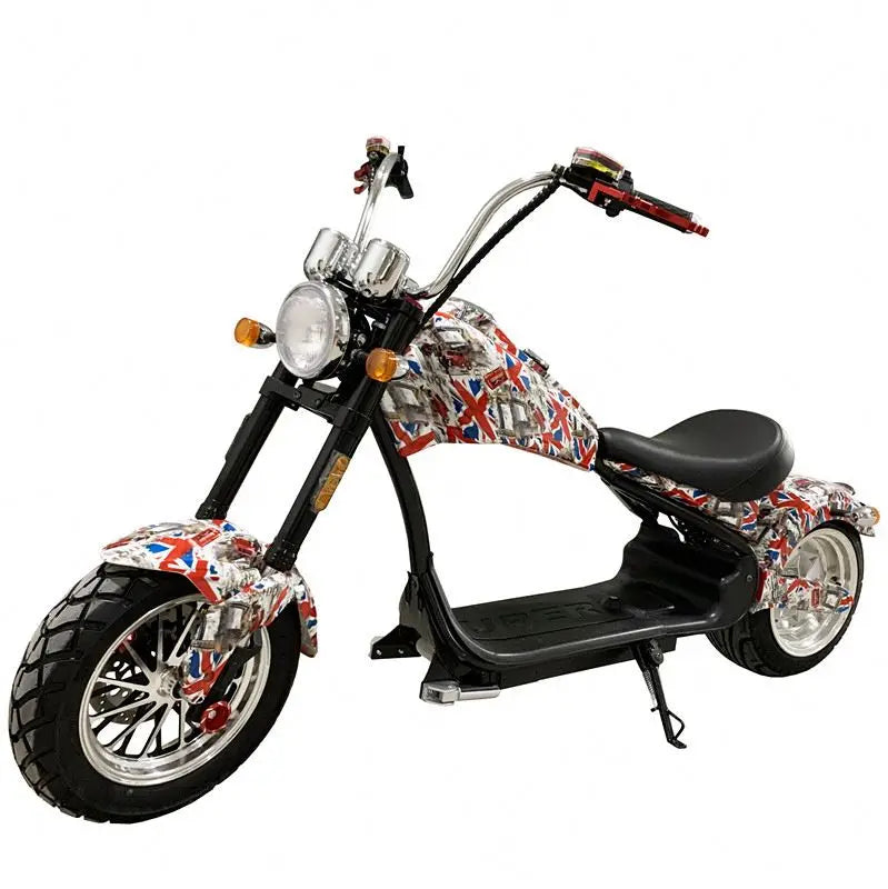 2000W Brushless Motor Harleye Citycoco Electric Scooter – 60V 30Ah Lithium Battery Chopper with Front/Rear Suspension - Premium  from Lizard Vigilante - Just $2360.99! Shop now at Lizard Vigilante