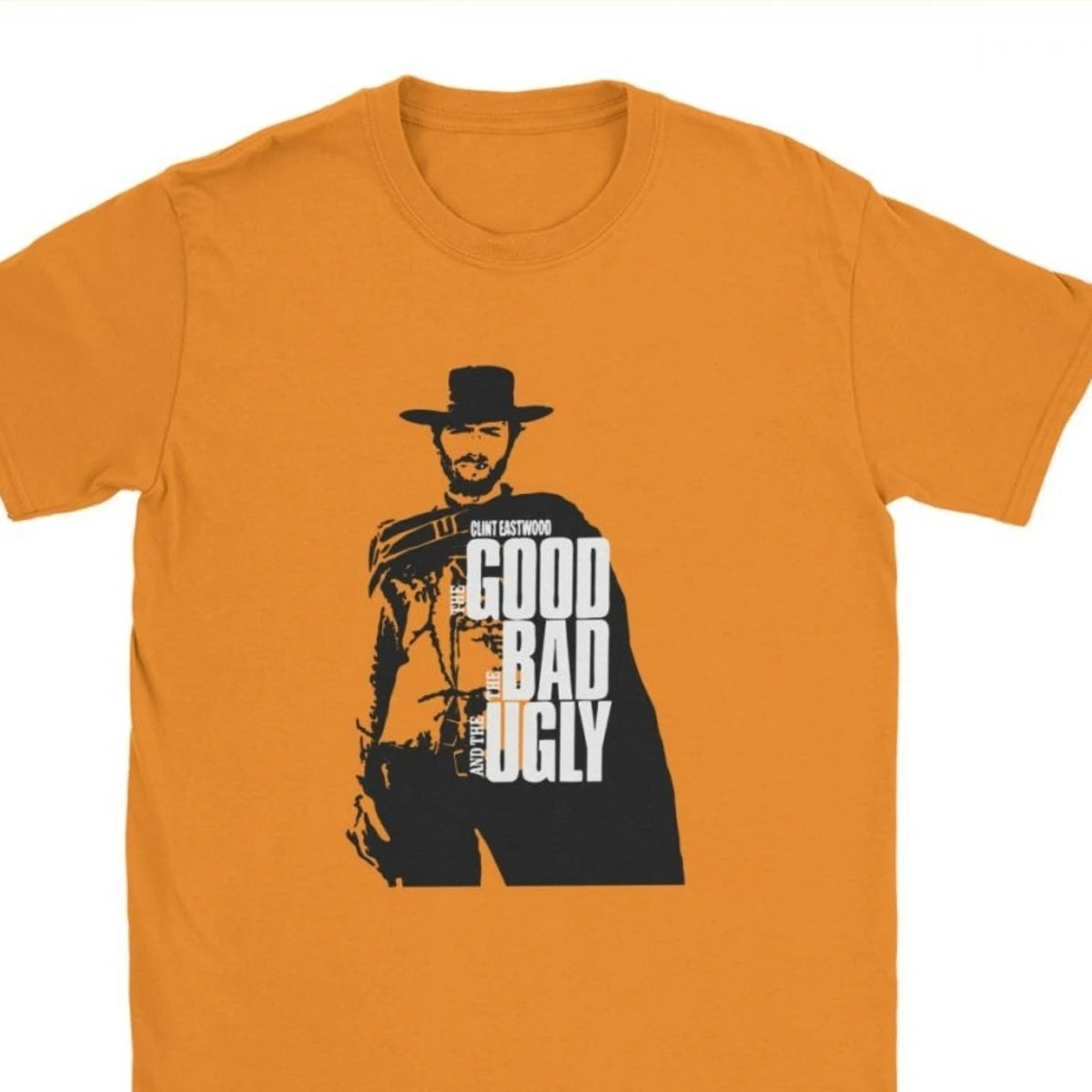 The Good The Bad And The Ugly Tee Shirt Big Size Clothing Novelty Clint Eastwood Tee Shirts Men Cotton T-Shirts - Premium tshirt from Lizard Vigilante - Just $22.49! Shop now at Lizard Vigilante