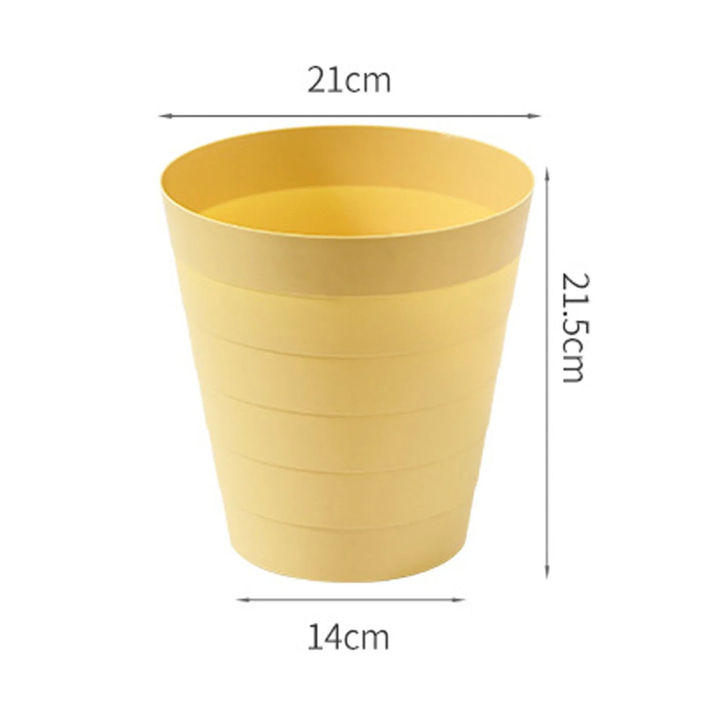 6L Small Waste Bin Desktop Garbage Trash Can Plastic Home Office Table Trash Can Dustbin Basket Household Sundries Barrel Box Y