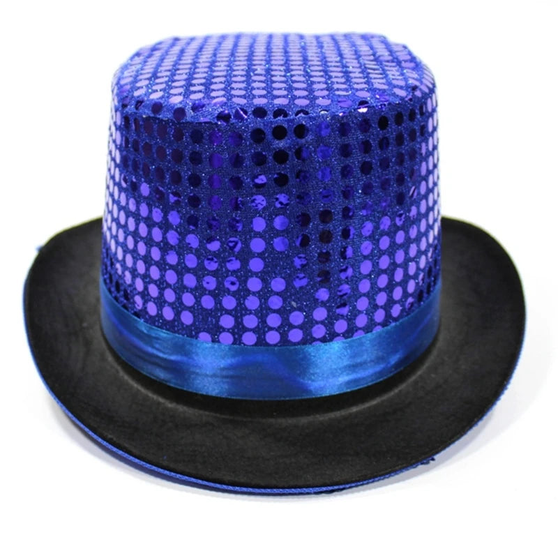 Magician Top Hat Jazz Fedora hat Bowler Top Hat Jazz hat Pork Pie Hat Jazz Fedora hat Sequin Top Hat Ringmaster Hat - Premium  from Lizard Vigilante - Just $17.99! Shop now at Lizard Vigilante