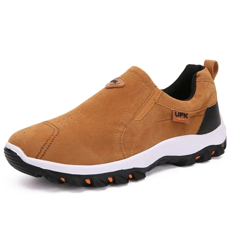 Men’s Outdoor Hiking Shoes – Lightweight & Non-Slip Casual Sneakers for Hiking, Camping, and Running - Premium sneakers from Lizard Vigilante - Just $40.88! Shop now at Lizard Vigilante