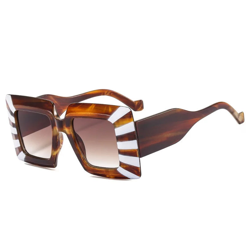 VOLT//BLOK 2025 PunkSquare UV400 Shades — Oversized Futurist Goggle Sunglasses for Women & Men | Cyber-Street Retro Eyewear, Photochromic Anti-Reflective Fashion Bomb - Premium shades from dsers - Just $15.99! Shop now at Lizard Vigilante