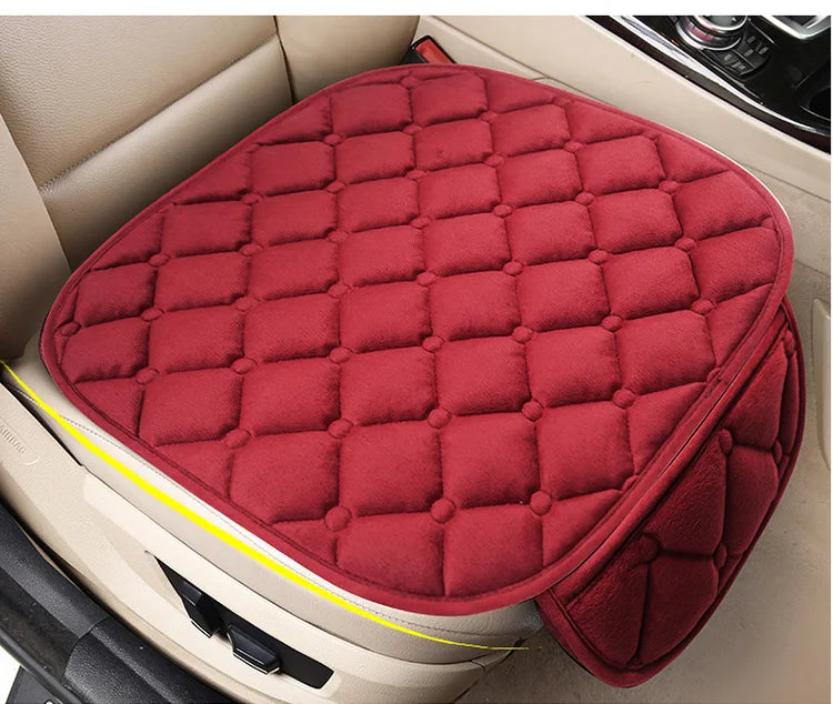 Premium Artificial Fur Car Seat Covers for Renault Kadjar F3 X45 - Front & Rear Velvet Cushions - Premium seat covers from Lizard Vigilante - Just $14.99! Shop now at Lizard Vigilante