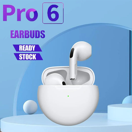 PRO6 Wireless Bluetooth Headset – TWS In-Ear Stereo Earphones for Running, Gaming, and Everyday Use - Premium bluetooth headset from Lizard Vigilante - Just $6.99! Shop now at Lizard Vigilante