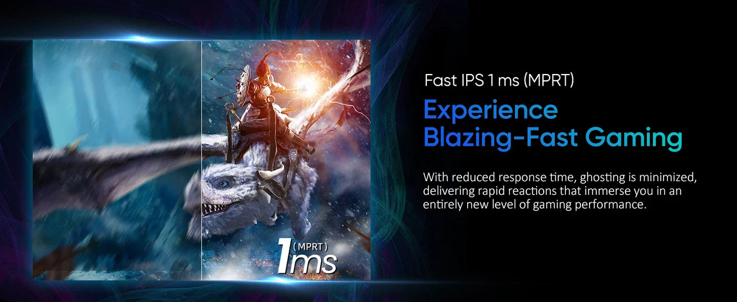 New ARZOPA 27inch 180Hz 2K FastIPS QHD PC Monitor 1ms FreeSync Gaming monitor,M1RC