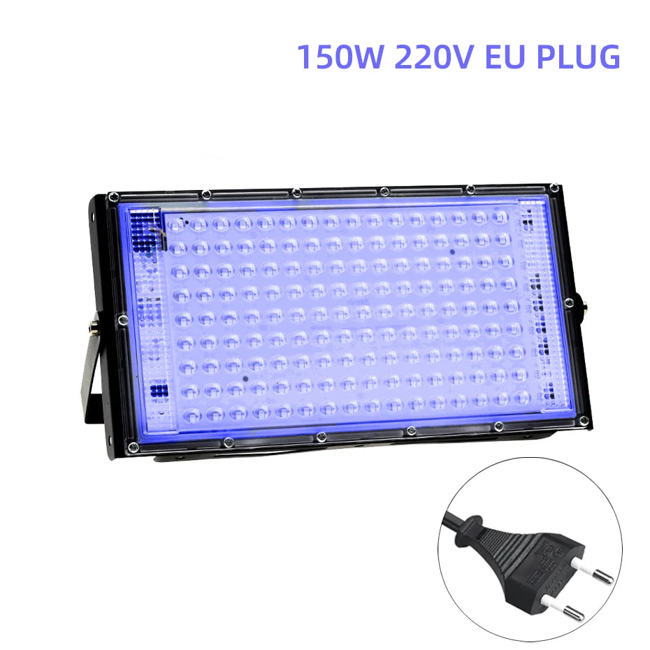 ALIEN 50W 100W LED UV Black Lights Stage Blacklight Ultraviolet Flood Effect Light for Halloween Xmas Dance DJ Disco Party Bar - Premium  from Lizard Vigilante - Just $17.99! Shop now at Lizard Vigilante