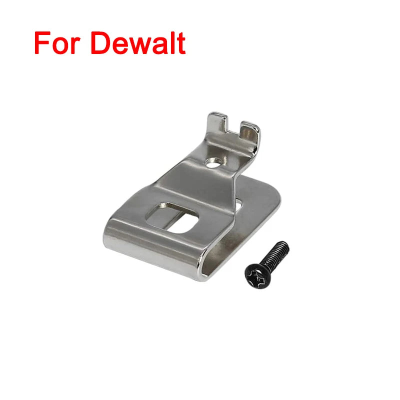 Universal Belt Clip Hook with Screw for Makita, Milwaukee, Bosch, Dewalt, Worx, Ryobi & Ridgid 18V/20V Power Tools - Premium tool hook from Lizard Vigilante - Just $13.88! Shop now at Lizard Vigilante