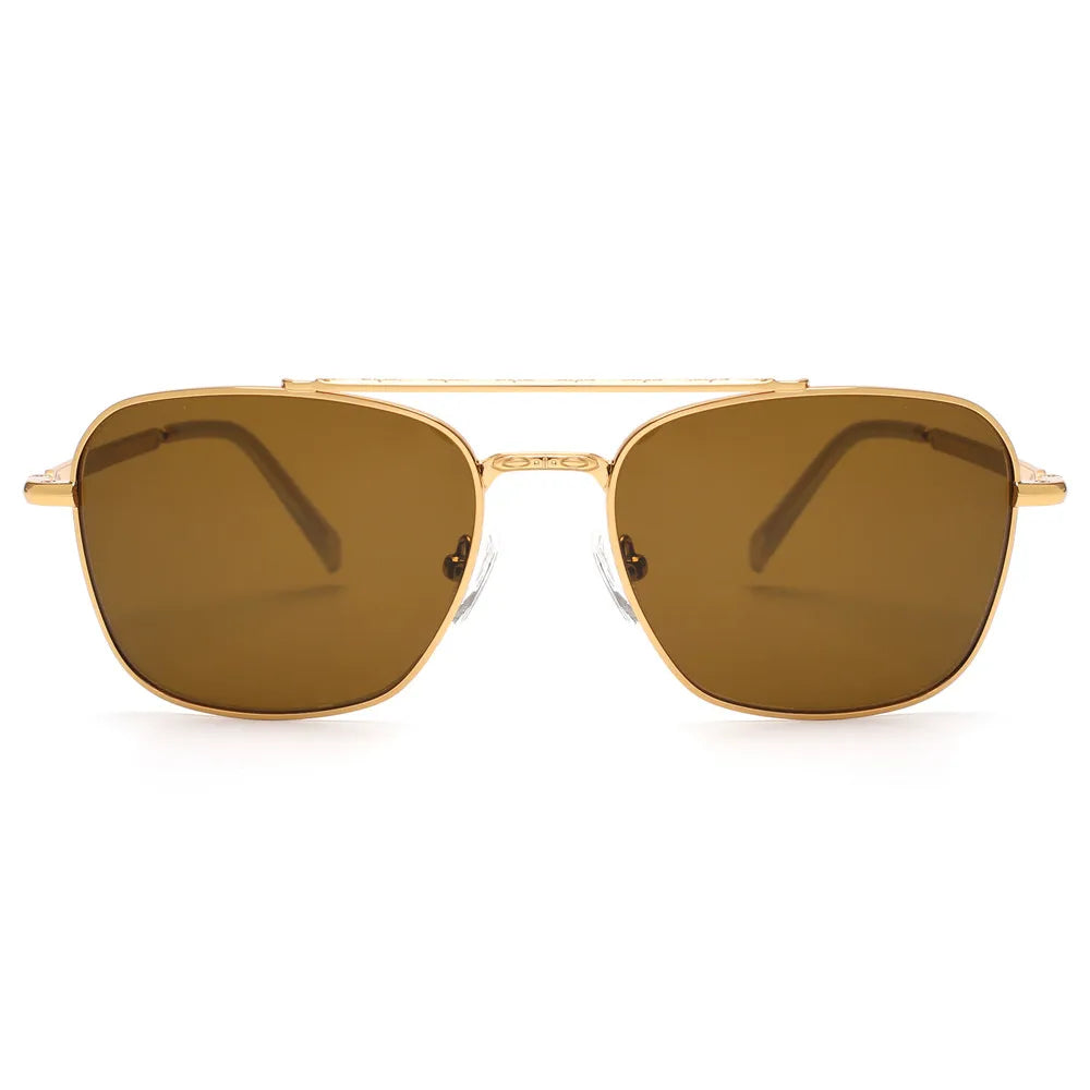 JM EdgeForce Square Sunglasses for Men & Women – Metal Frame UV400 Protection, Rock & Roll Ready - Premium shades from dsers - Just $36.99! Shop now at Lizard Vigilante