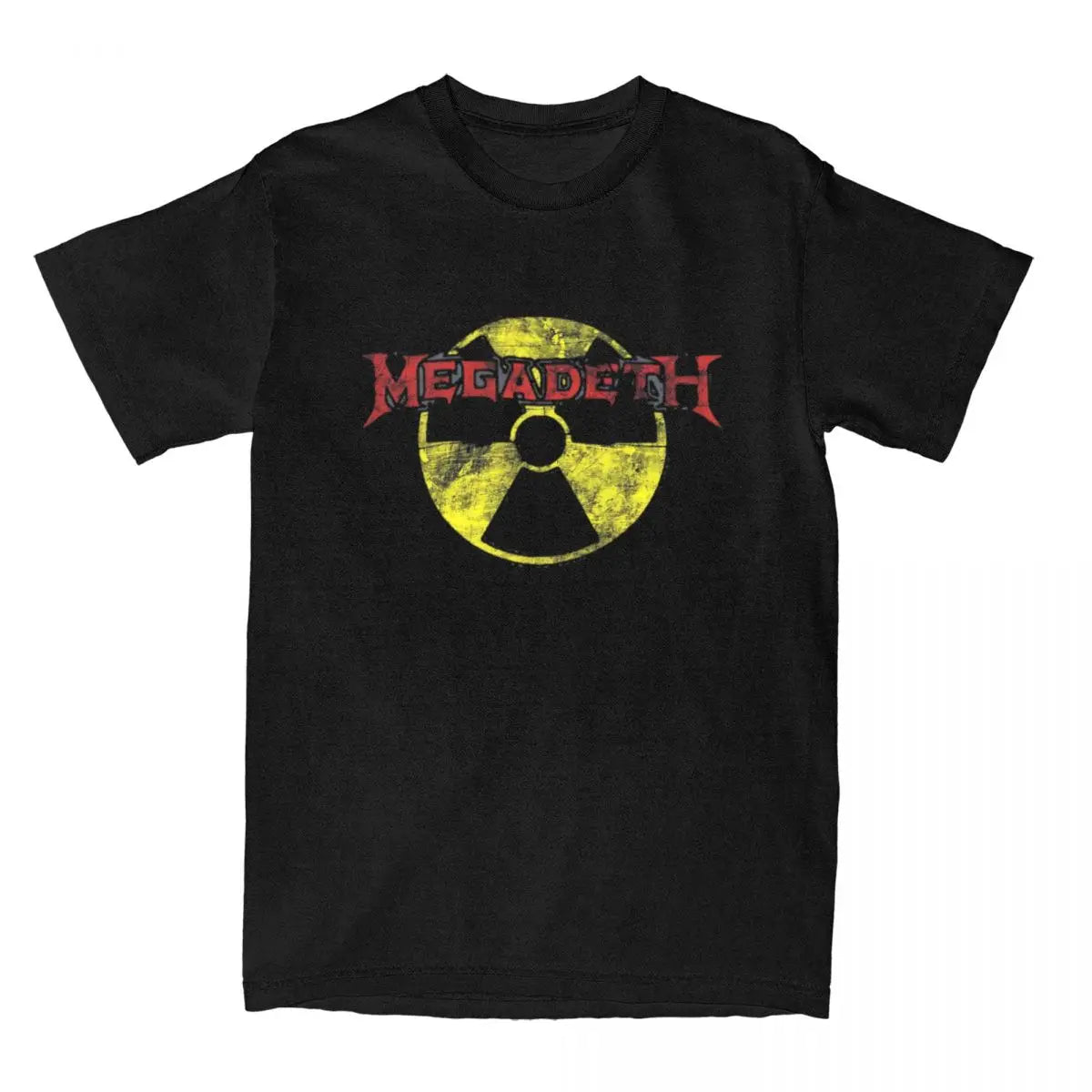 Megadeth Metal Band T-Shirt – Men's and Women's Crew Neck 100% Cotton Black Heavy Metal Short Sleeve Tee - Premium T-Shirt from Lizard Vigilante - Just $23.88! Shop now at Lizard Vigilante